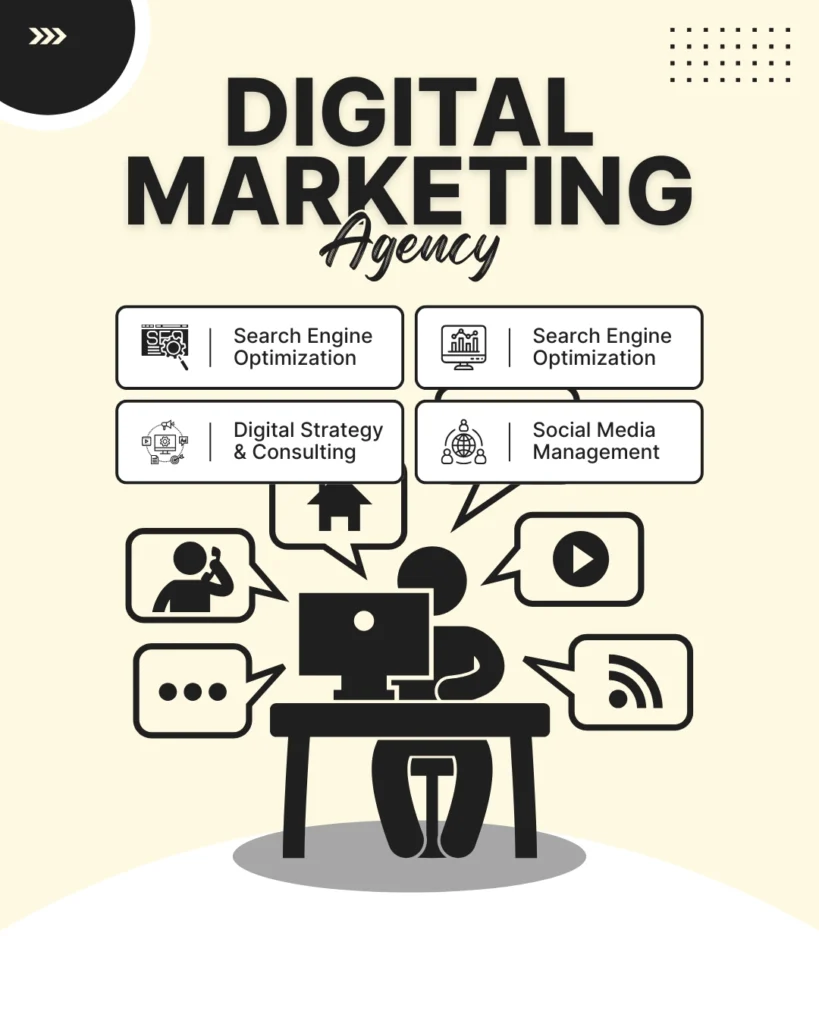 yellow and black modern digital marketing agency instagram post (1)